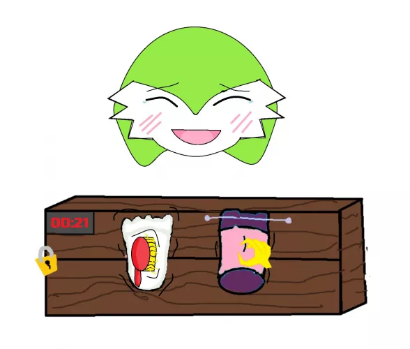 Gardevoir feet tickle art~ (It's bad i know)