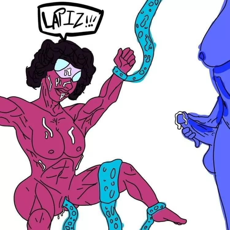 Garnet and Lapiz(art by me) I know its ass, this my 1st NSFW art I've made and i just wanna know what y'all think. Garnet and Lapiz(art by me) I know its ass, this my 1st NSFW art I've made and i just wanna know what y'all think.