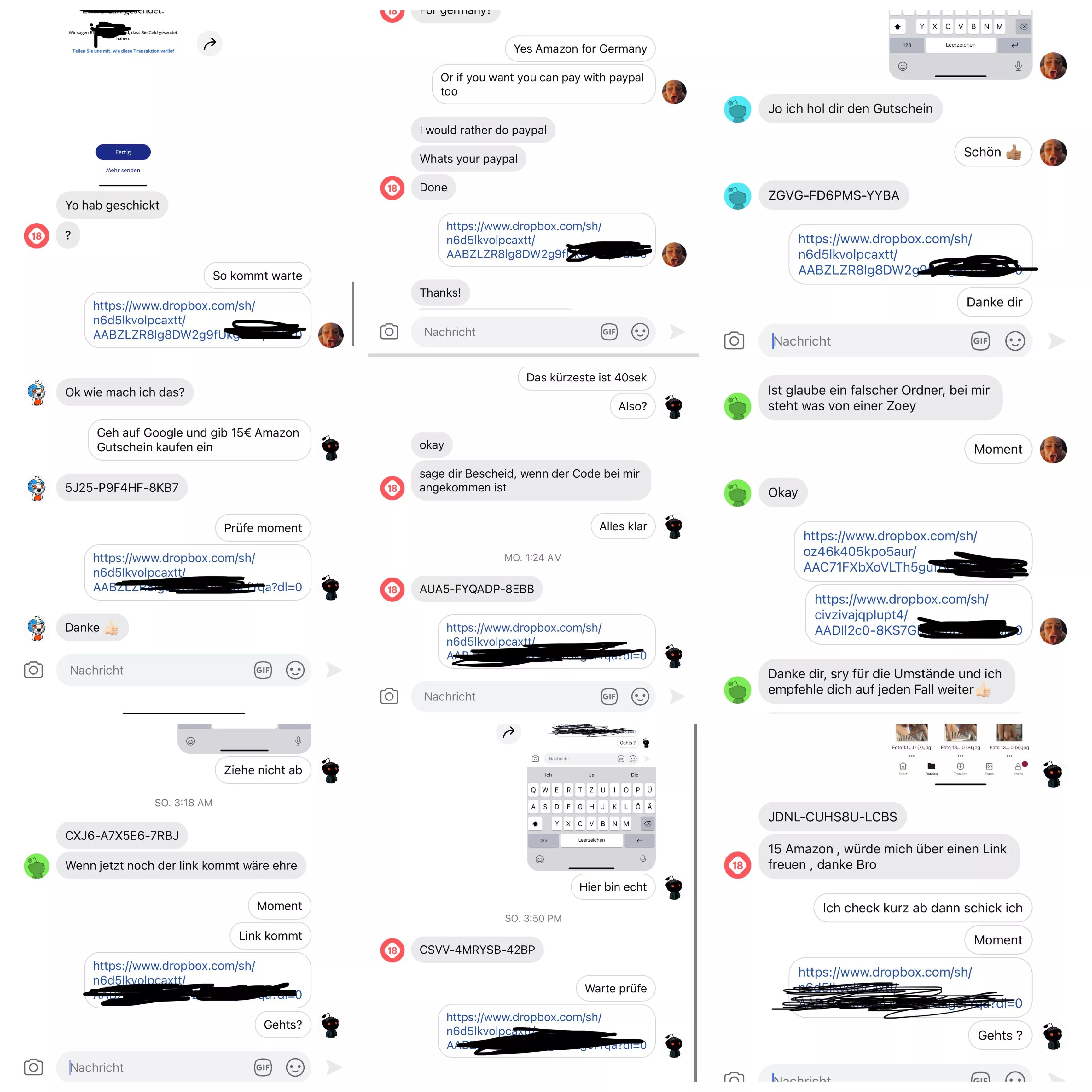 ⚠️Geile Dropboxen von Deutschen Promis, Youtubern, Milfs, und Teens Ü18‼️ Ihr denkt ihr habt die Bilder schon gesehen? Ich habe exklusive Dropboxen die niemand kennt. Lohnt sich zu 100%😈 Wie auf dem Bild zusehen 100% kein Scamer ‼️(Bild d