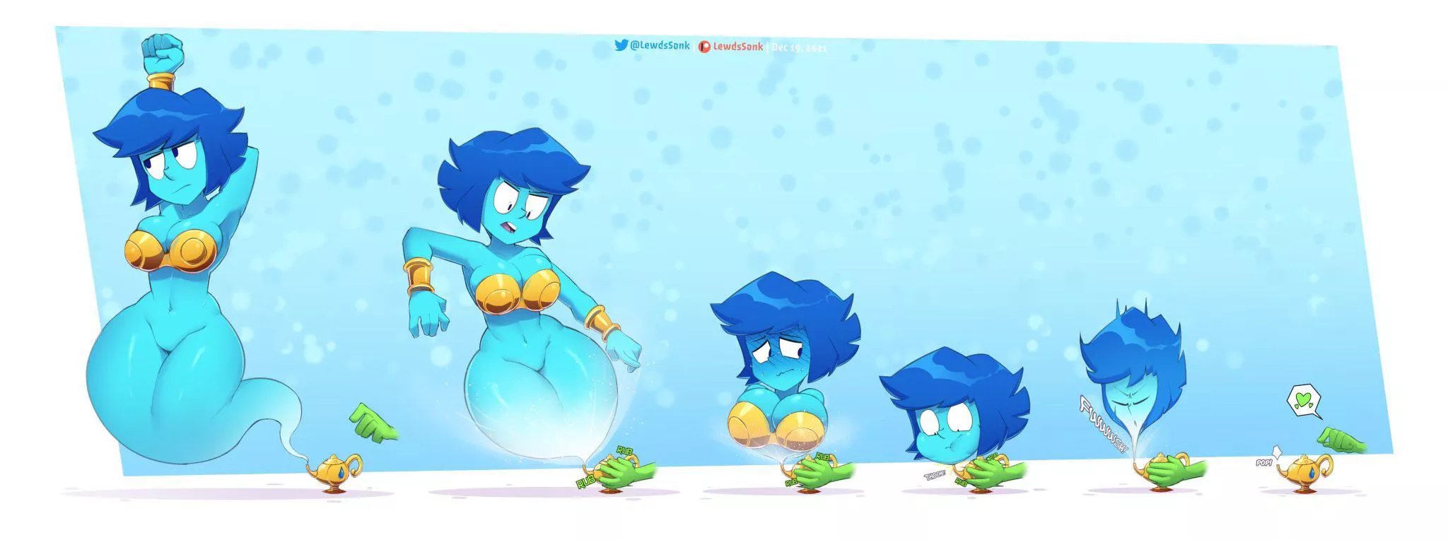Genie Lapis by LewdsSonk Genie Lapis by LewdsSonk