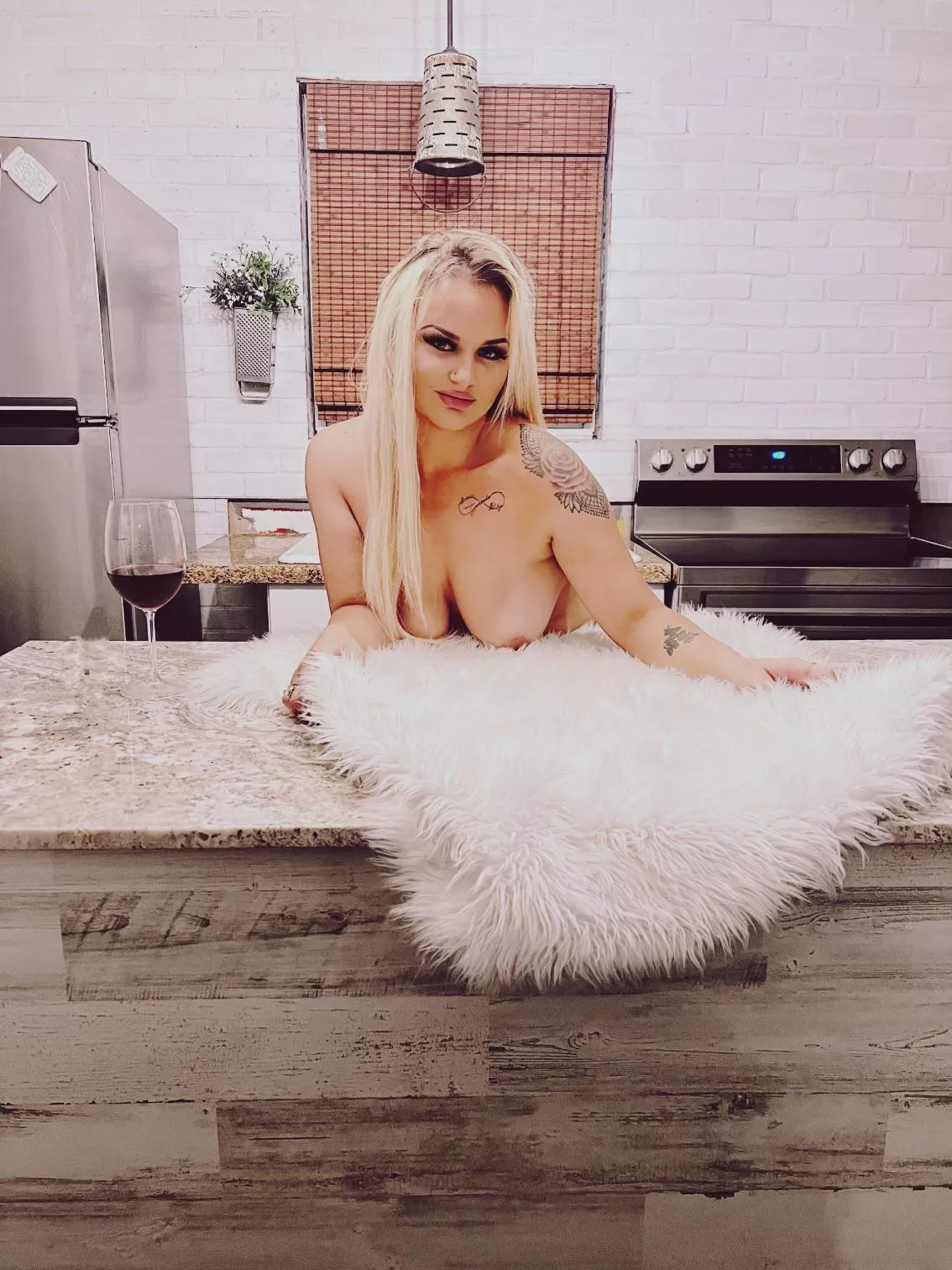 Get behind and roll the camera