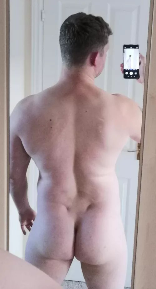 Get behind me?