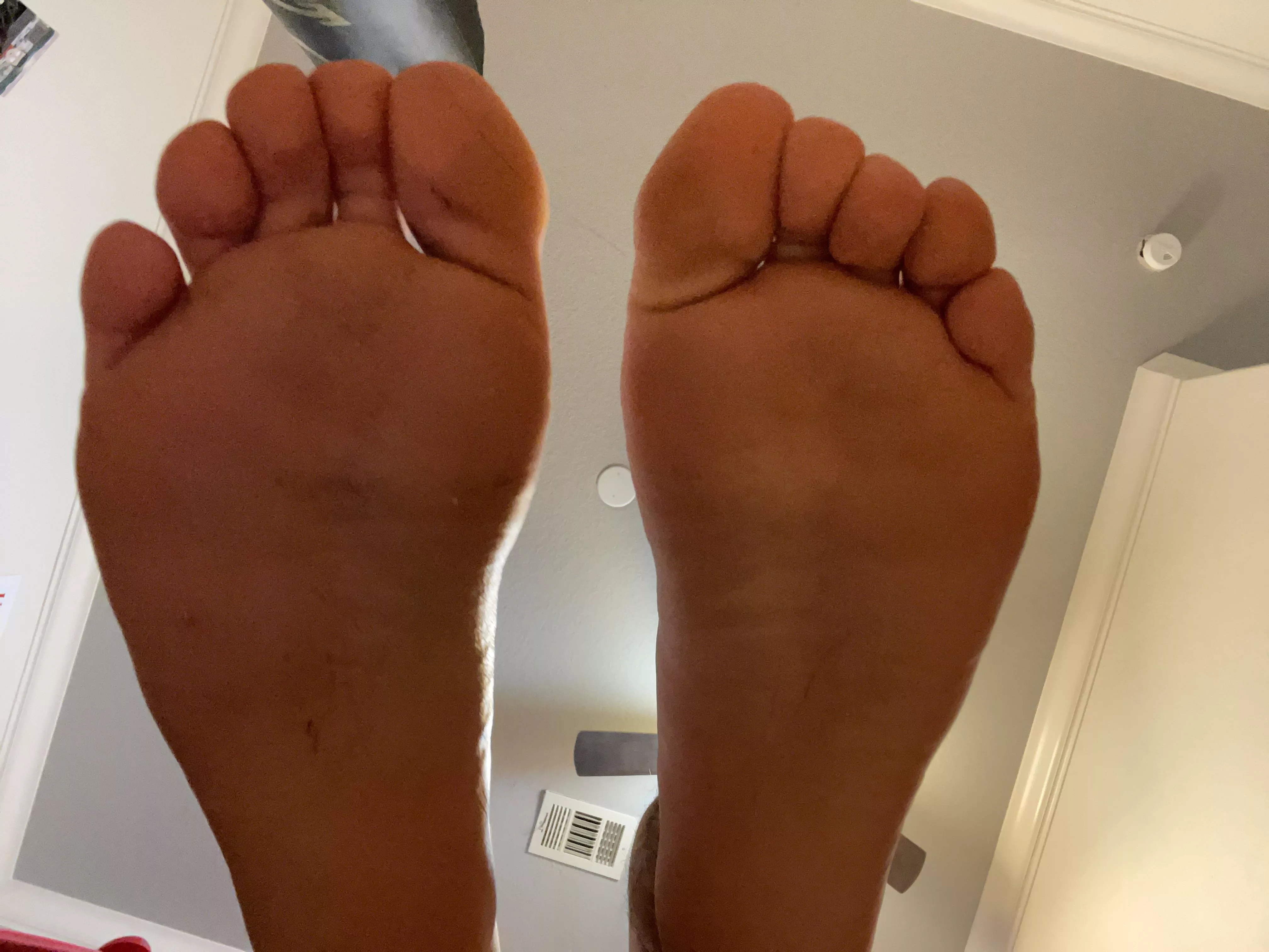 Get on your hands and knees for these feet? Get on your hands and knees for these feet?