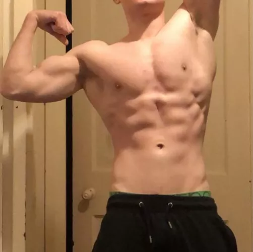 Get on your knees if you wanna see more