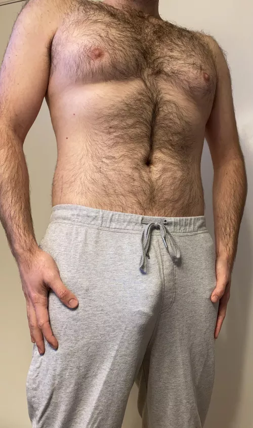 Get your fill of grey sweatpants before the weather heats back up