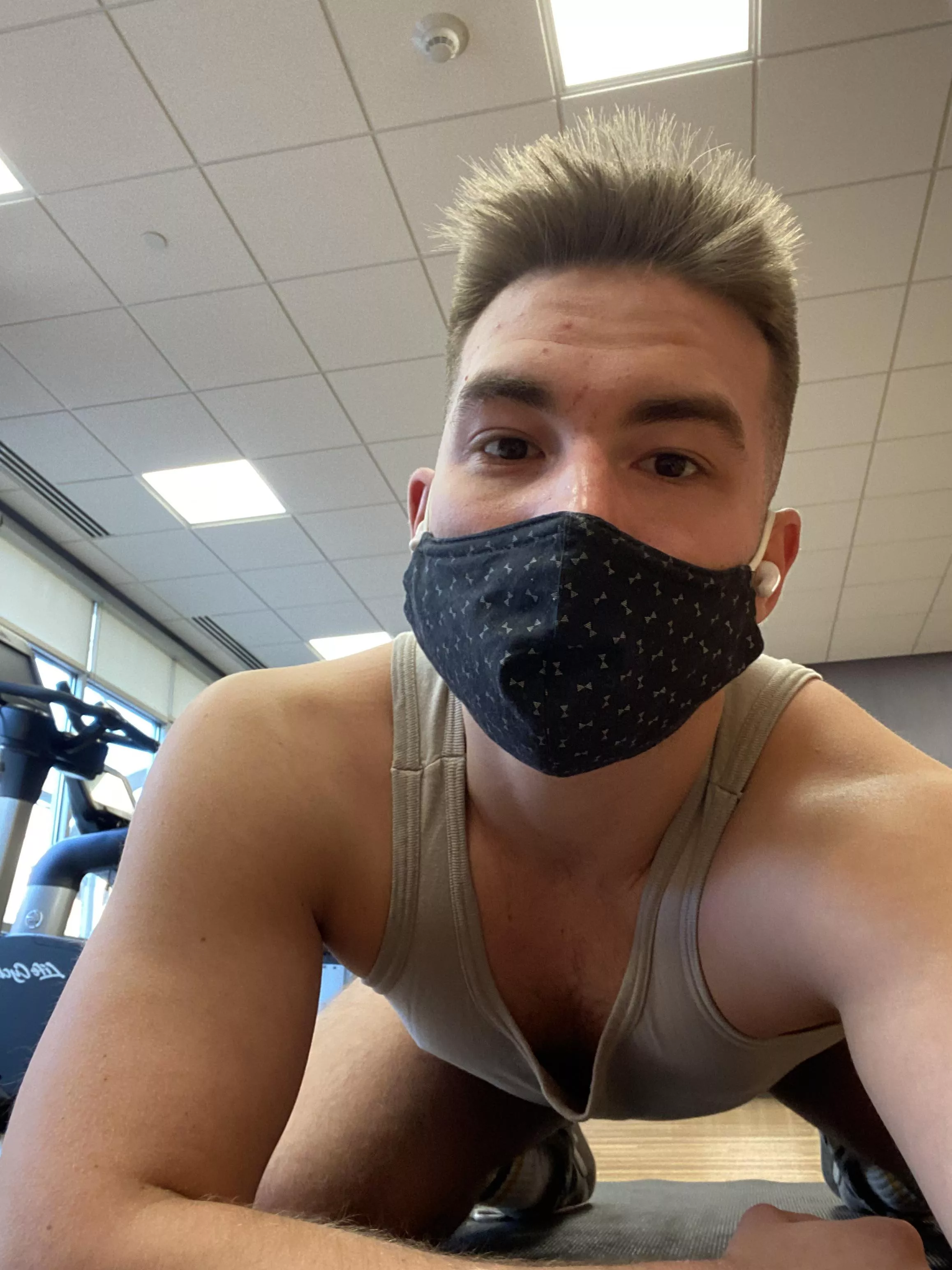 getting a workout in!