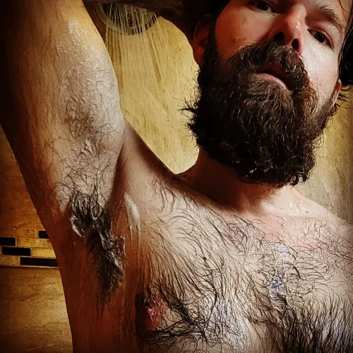 Getting all cleaned up....