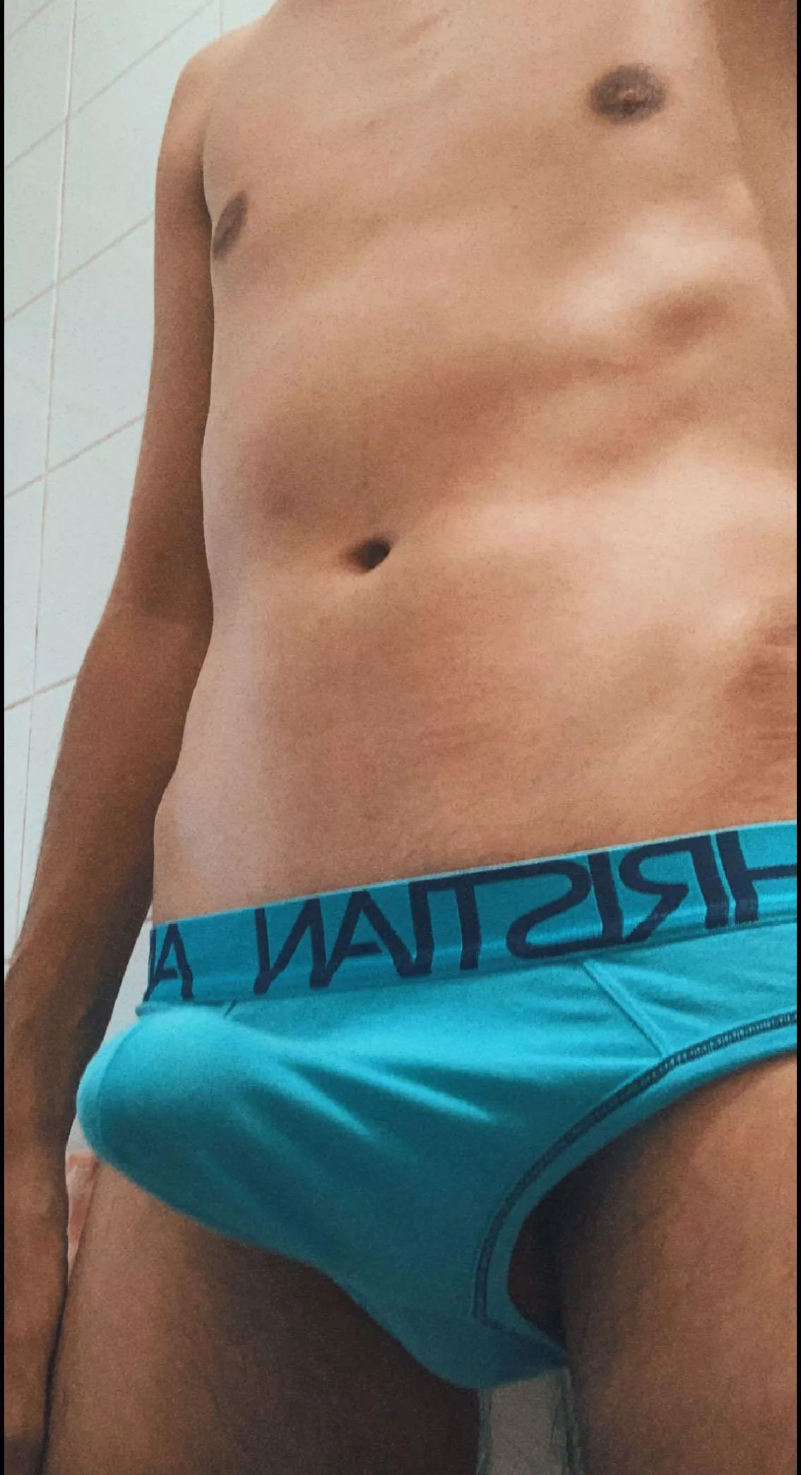 Getting hard in my AC briefs