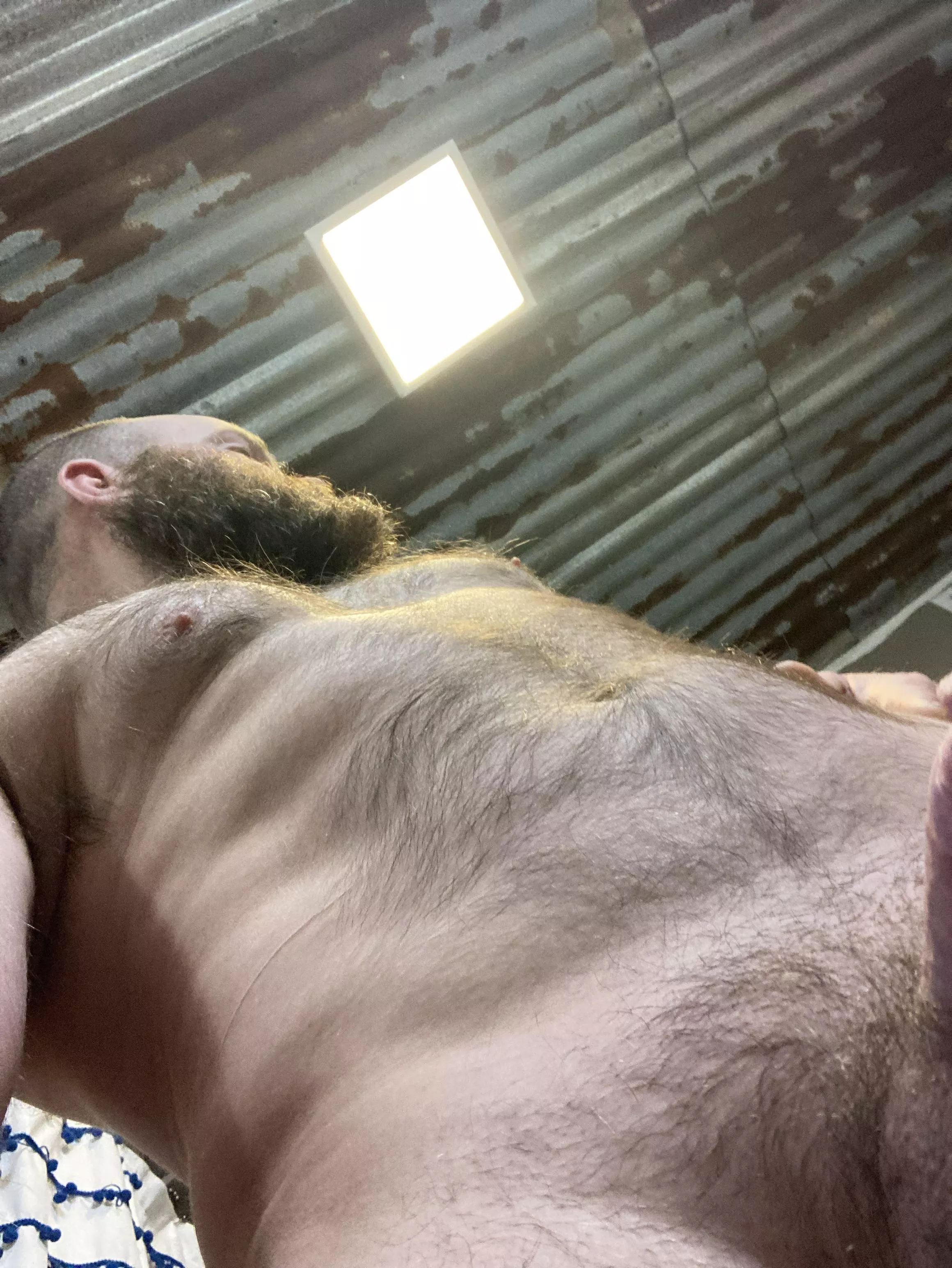 getting in the shower