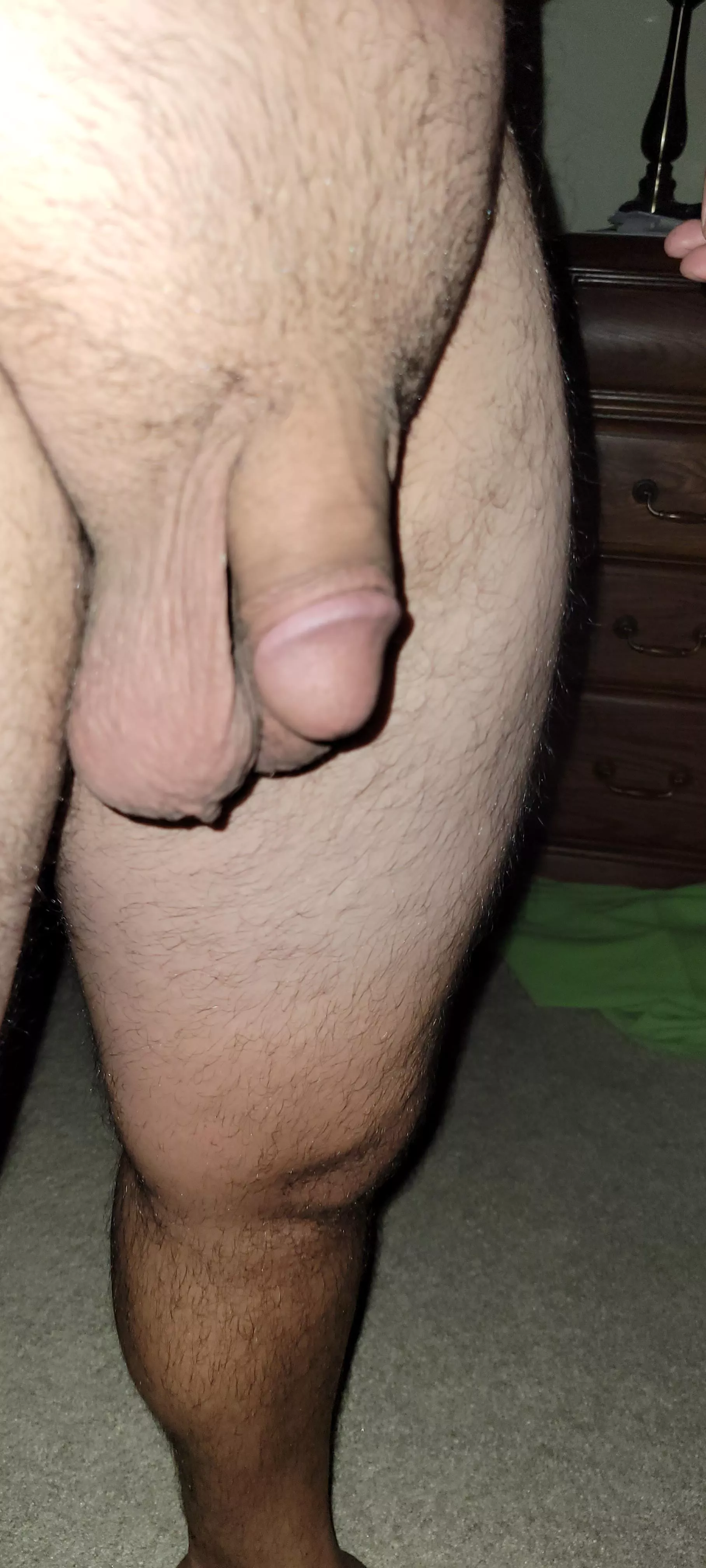 Getting in the shower