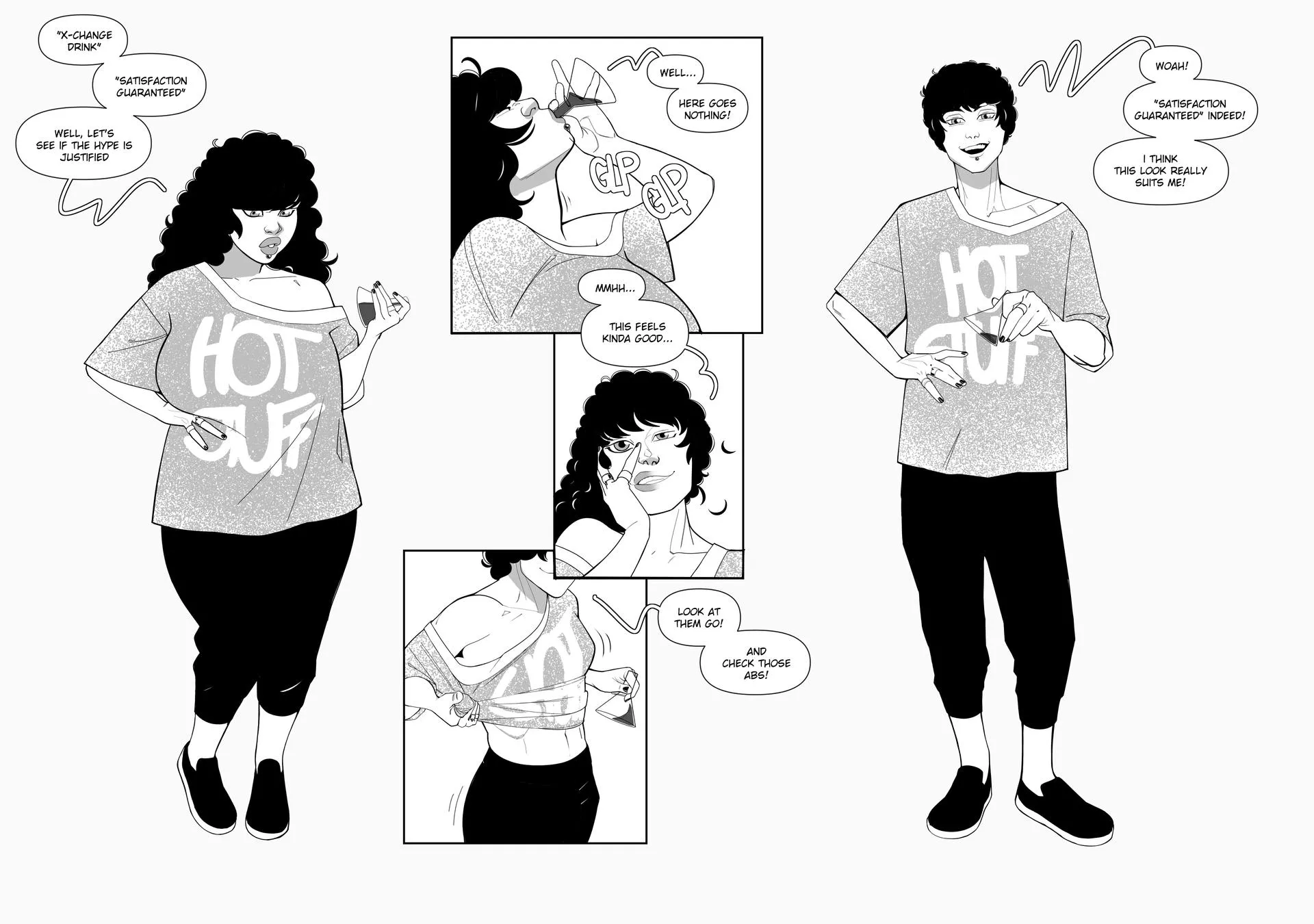 Getting More Comfortable by CastleDolphyn (FTM/TG) Getting More Comfortable by CastleDolphyn (FTM/TG)