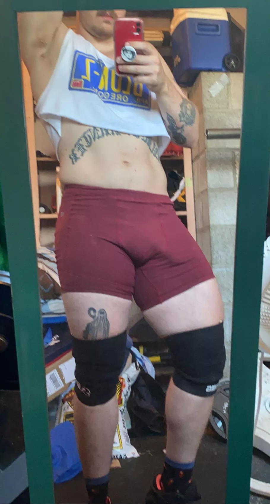 getting my workout in