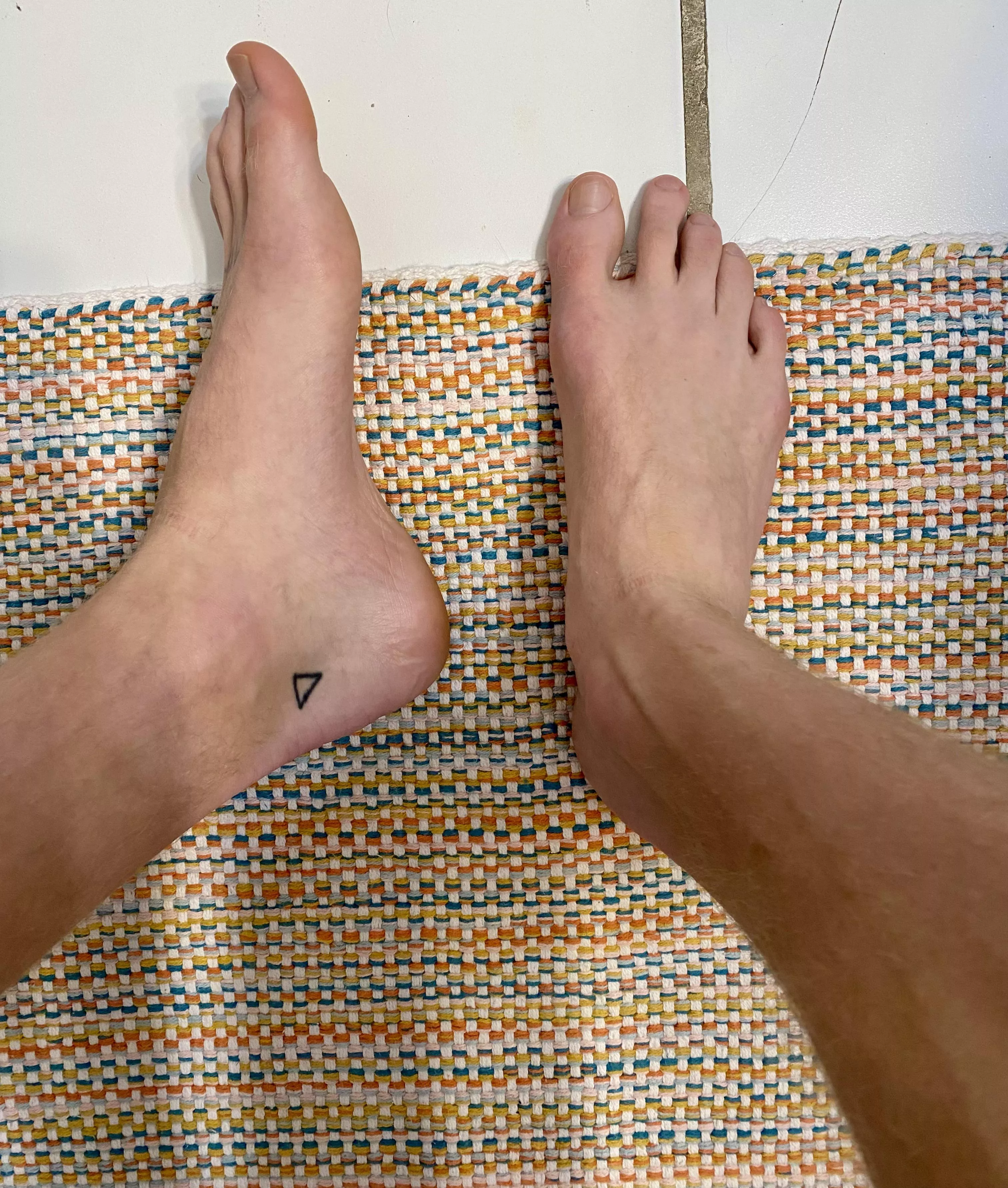 Getting ready for a hike. Who wants to rub my sweaty feet when I get back?