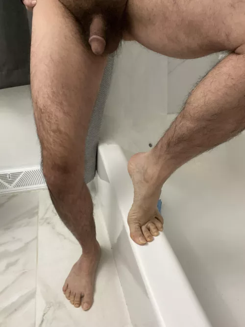 Getting ready this morning…