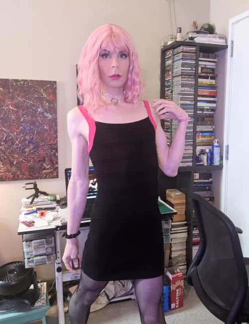 getting used to the pink