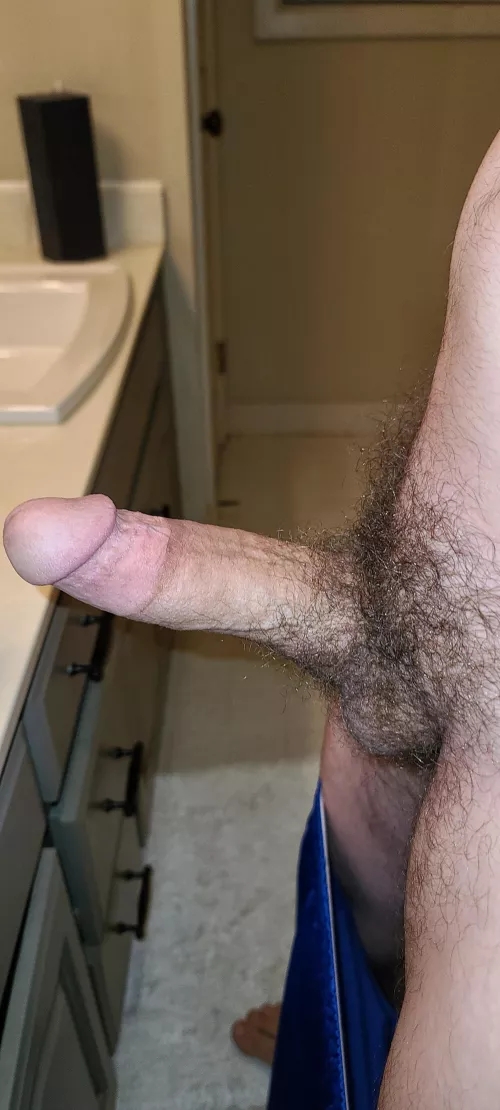 Gf isn't a fan of my hairy dick