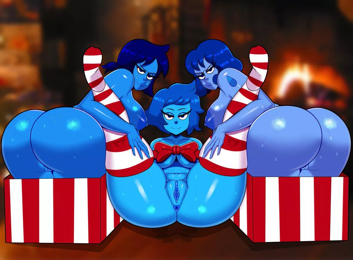 Gift wrapped Lapis trio by ColdArsenal