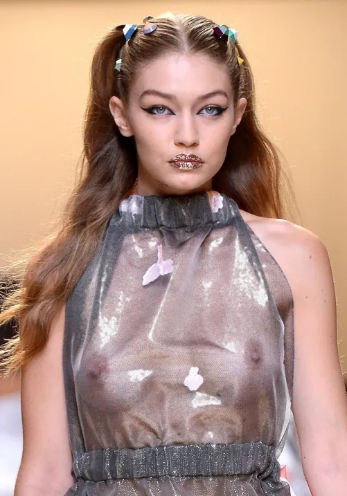 Gigi Hadid nipples