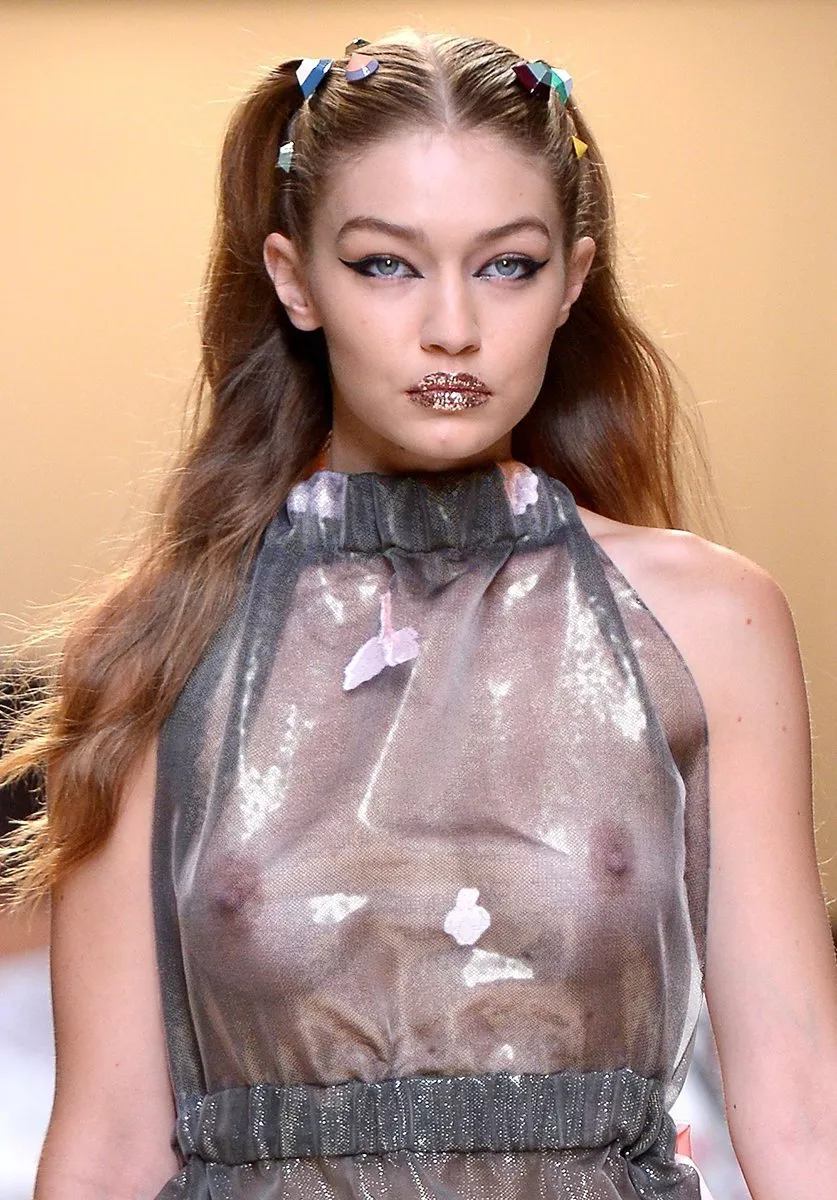 Gigi Hadid nipples
