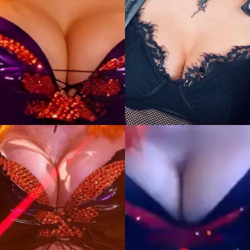 Gigi’s alluring tits collage