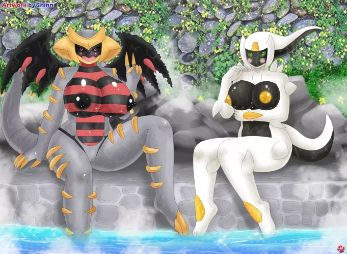 Giratina and Arceus (Shinn)
