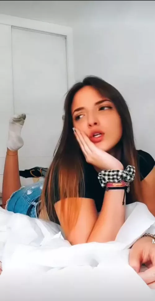 girl in white socks