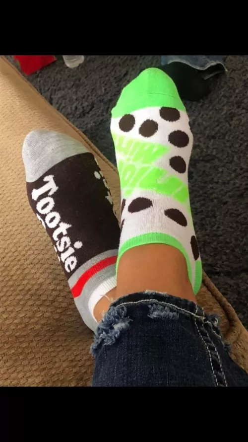 Girlfriend loves the mismatch
