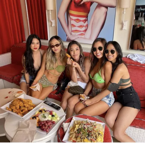 Girls Hanging Out
