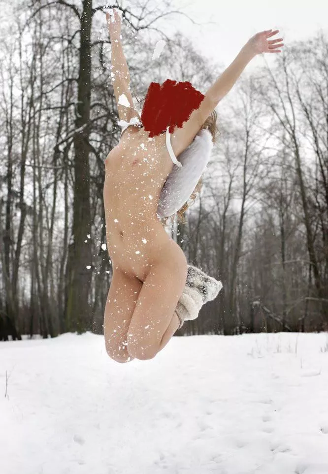 Give me some dares to do in the park in the snow in -47 degrees C