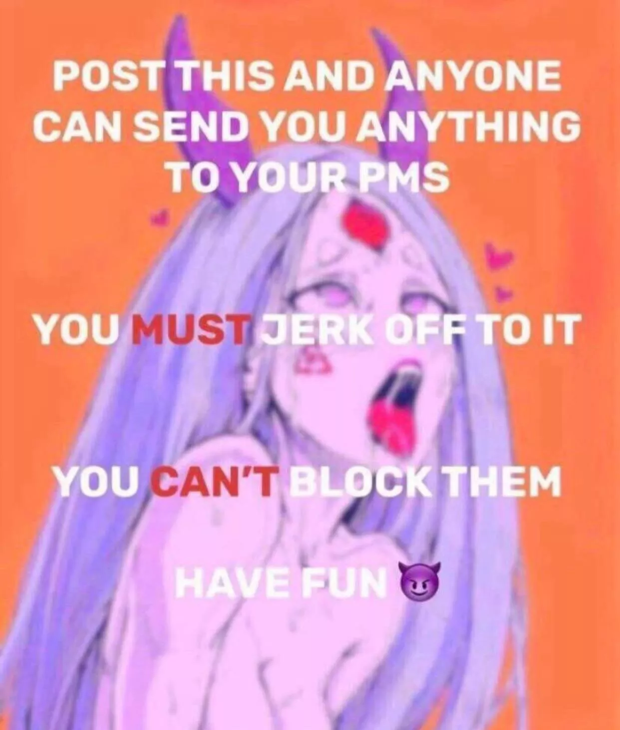 Go ahead and send me anything