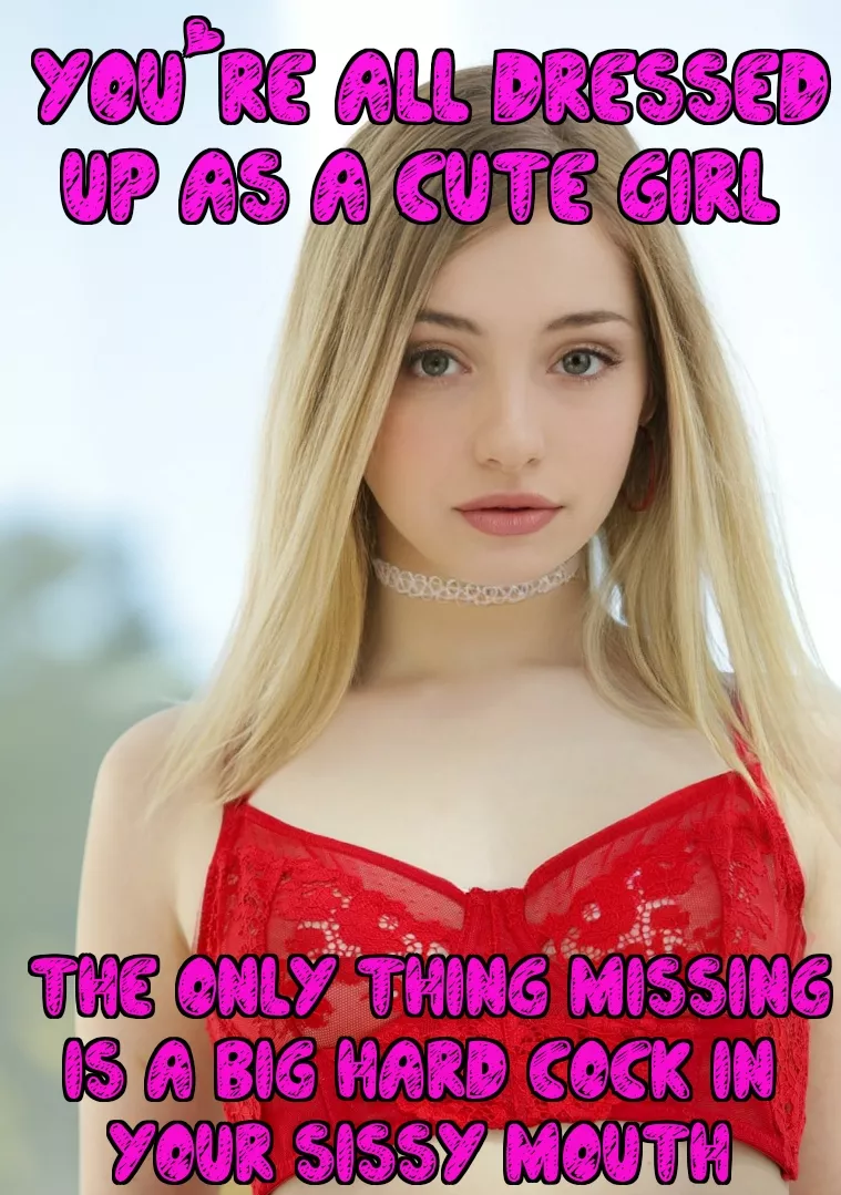 Cute Girl Porn Captions - Go find what you're missing ðŸ˜™ðŸ† nudes by sissy-mindy
