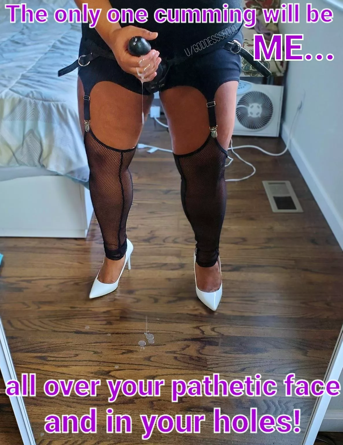 Goddess loves covering Her subs in cum! 💦