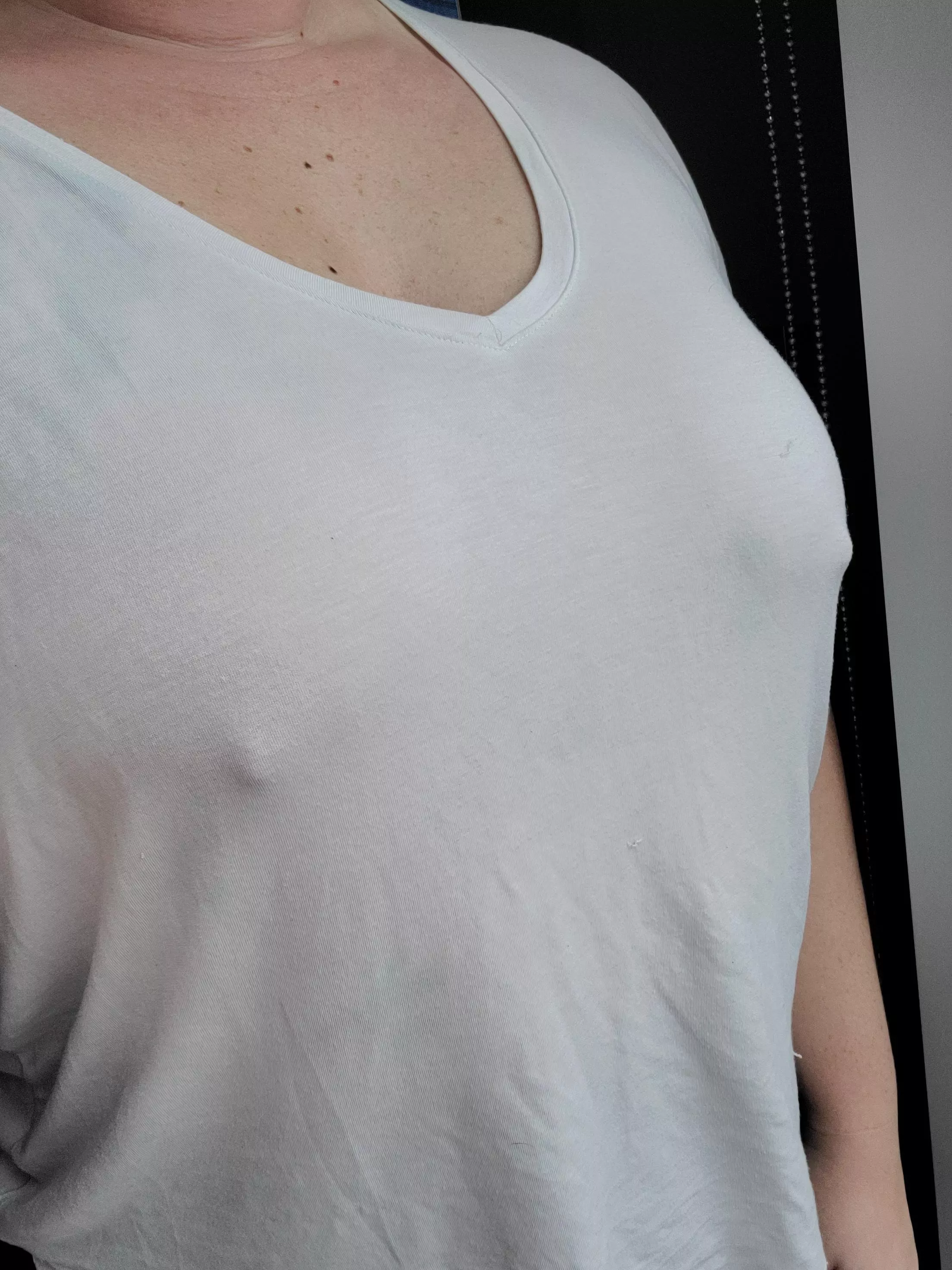 Going for a walk in the rain. How long until they're all staring?