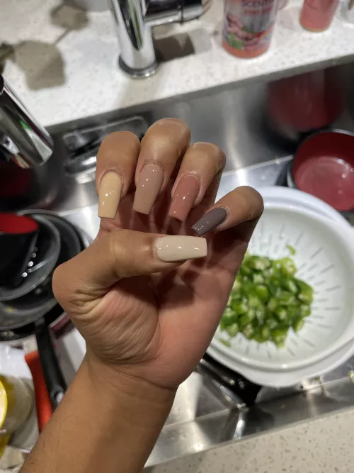 🖤 gonna do a gradient set like this again, but spring theme🖤