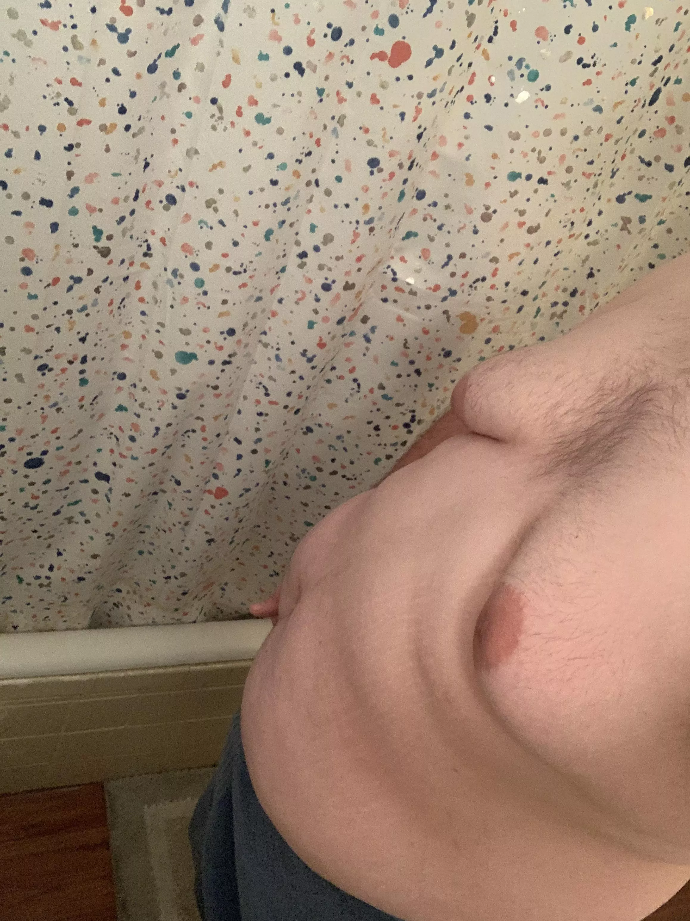 Gonna grab a quick shower. Who wants to see more?