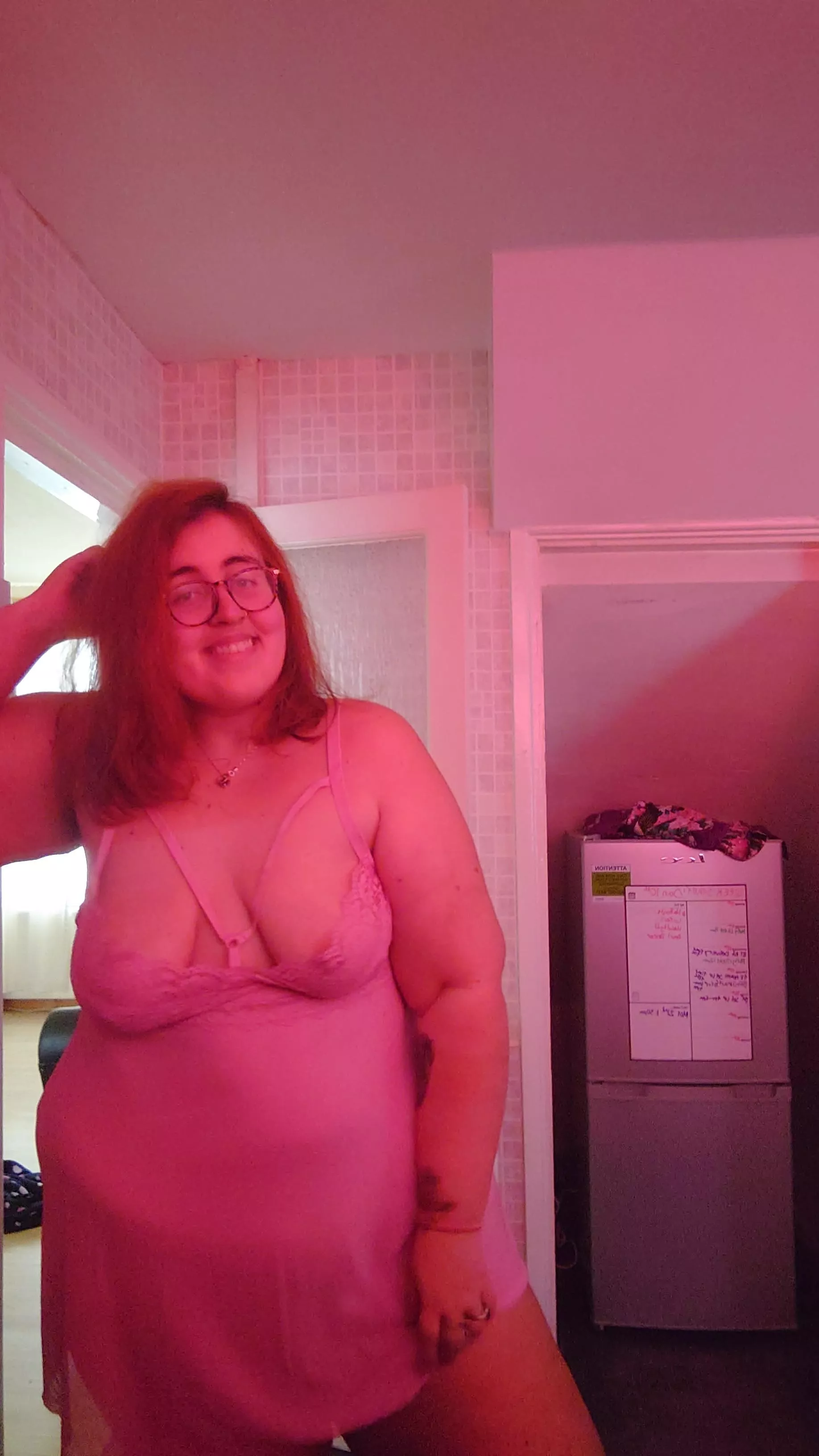 Good Afternoon Lovelies 😘 sorry heads all over the place today shit sleep, feeling run down, errands to run it's all very non stop! I got a new baby doll because you know me I love me some lingerie!