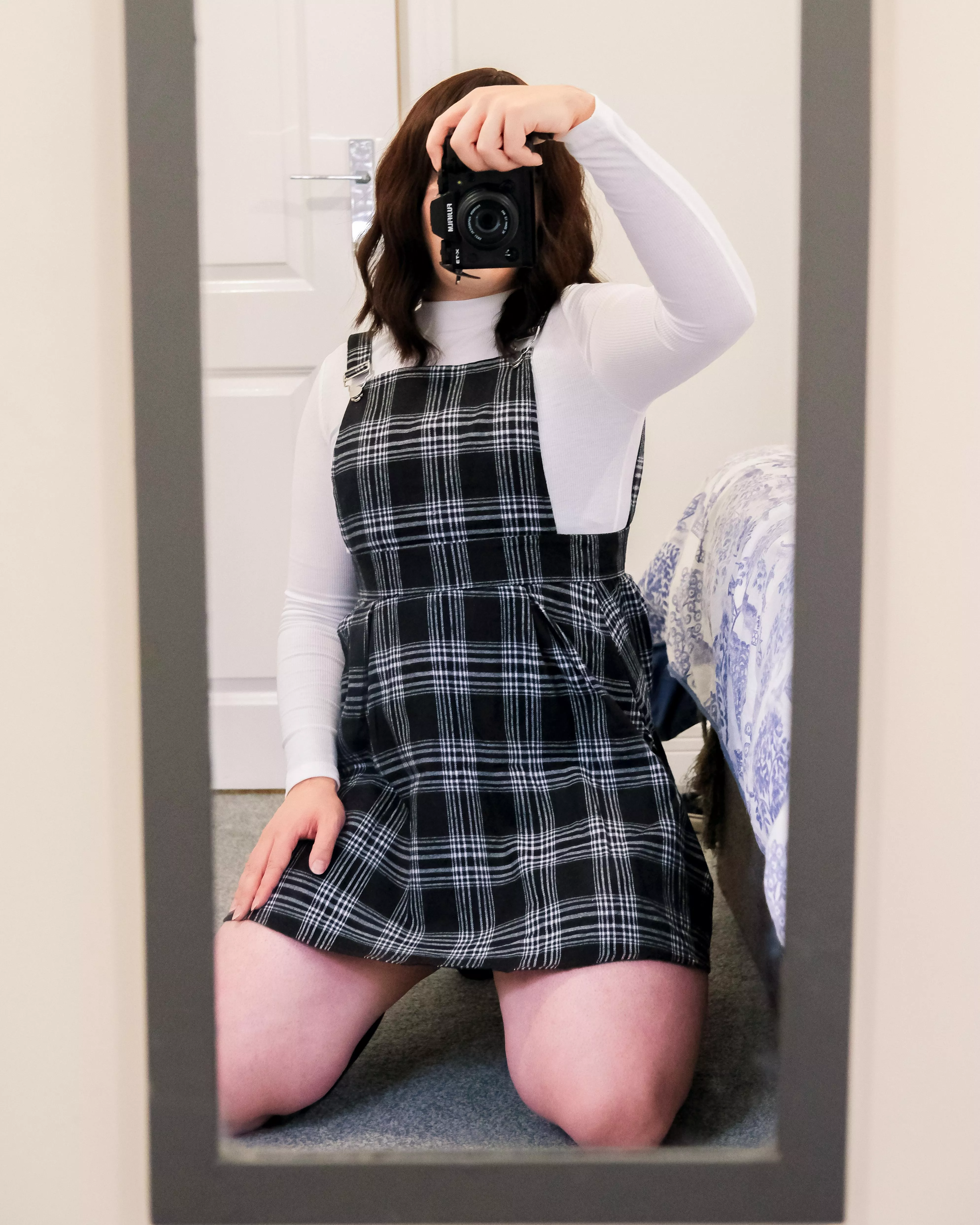 Good job I have a big camera to block my ugly face