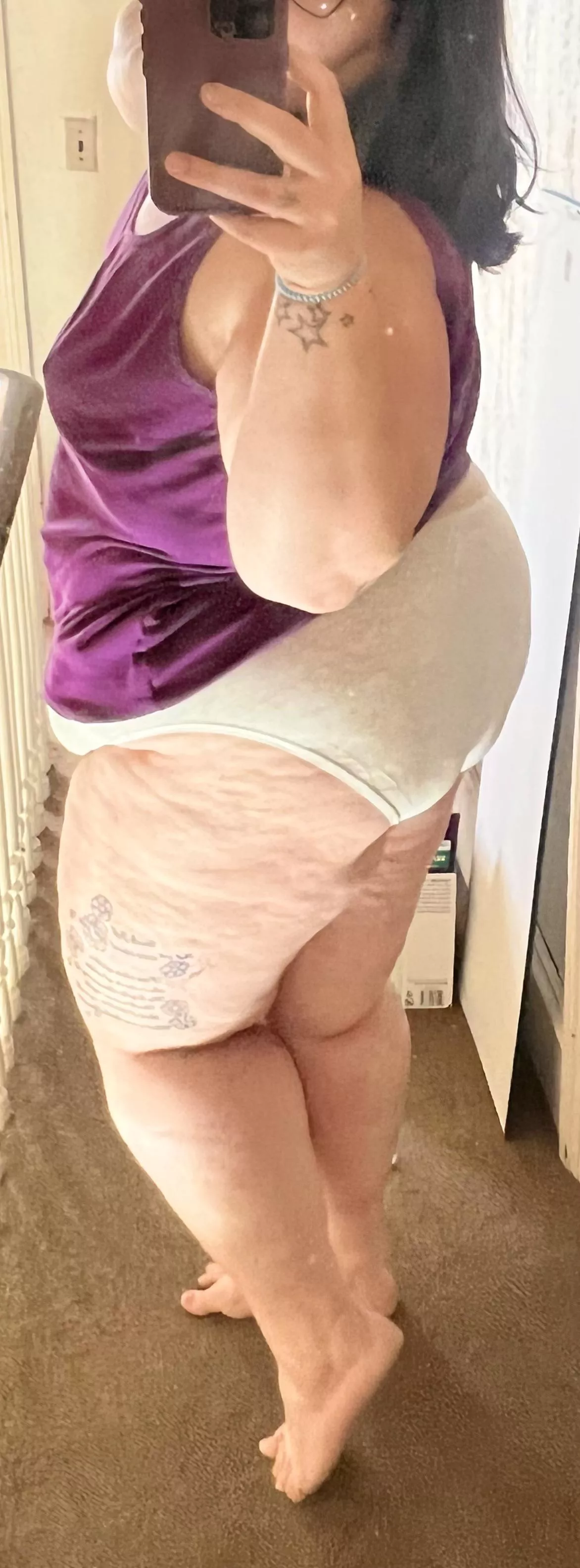 Good morning darlings…Same new panties, different angle 💋
