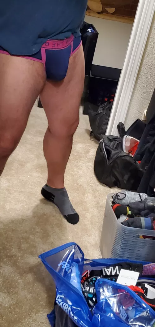 Good morning everyone! Happy Saturday! Another day, Another jockstrap!