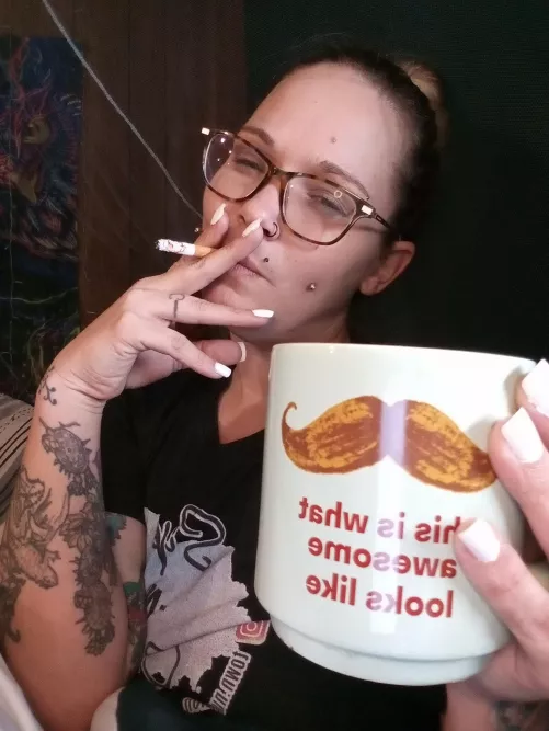 Good morning gotta have my coffee too