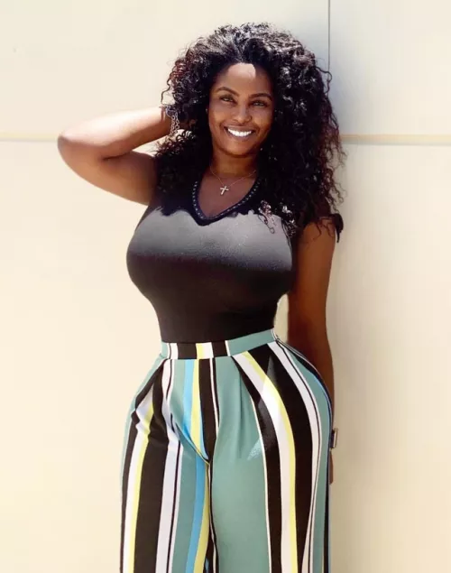 Gorgeous and stuffed into that top