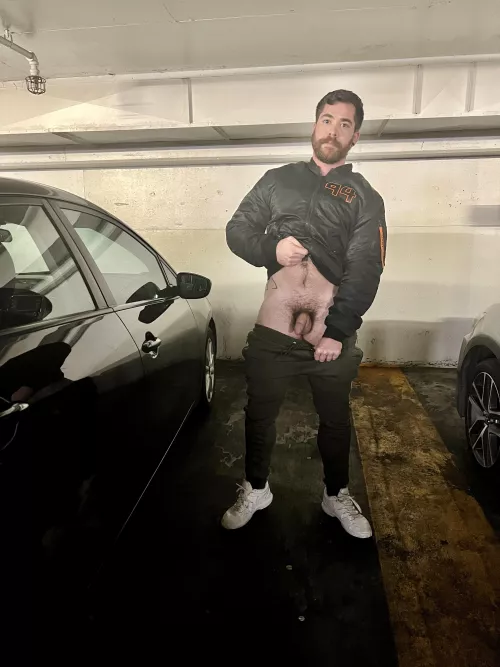Got a bj in the parking garage