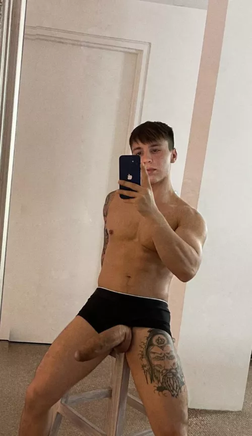 Got a fat ass cock that loves to be sucked