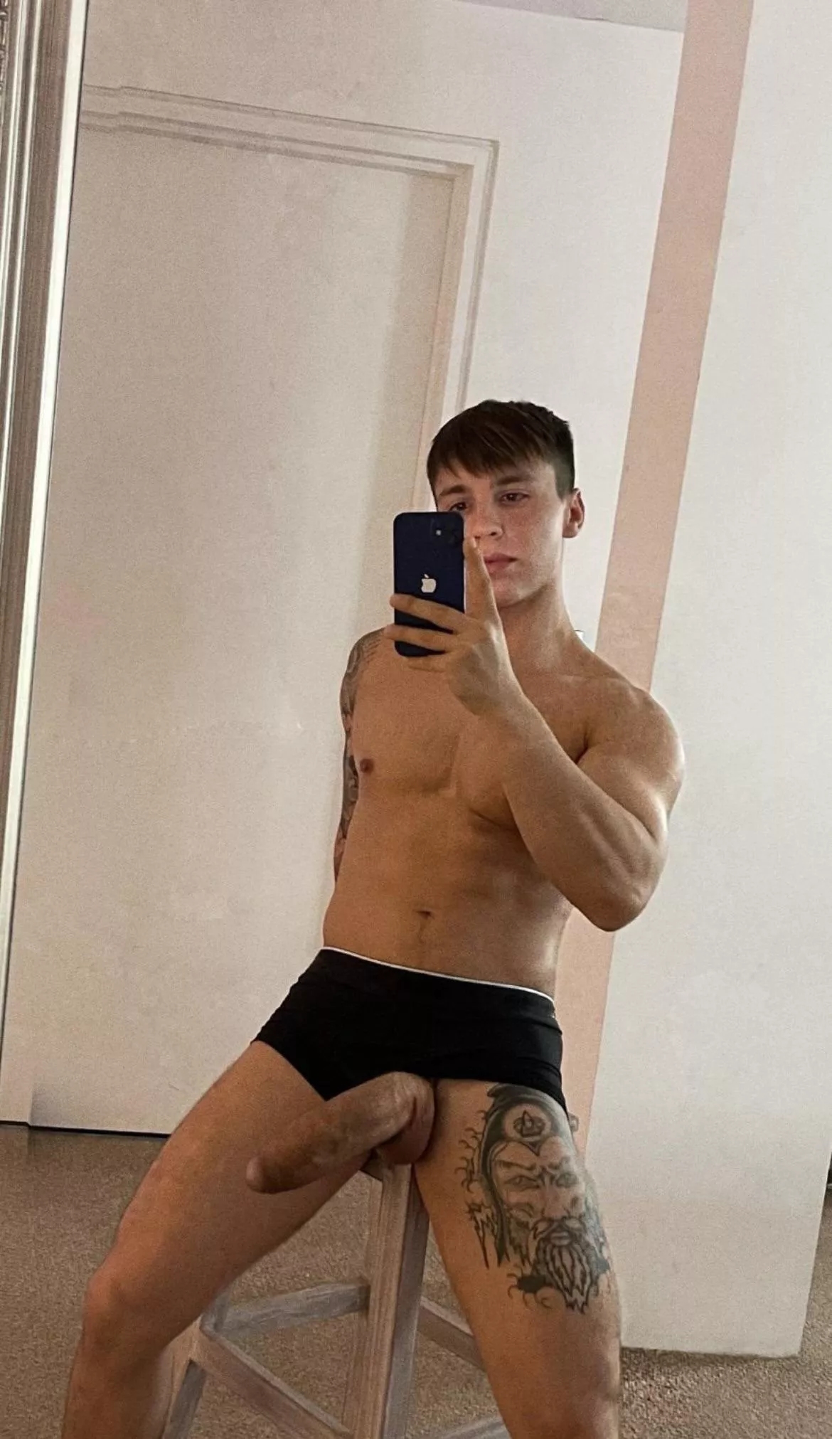 Got a fat ass cock that loves to be sucked