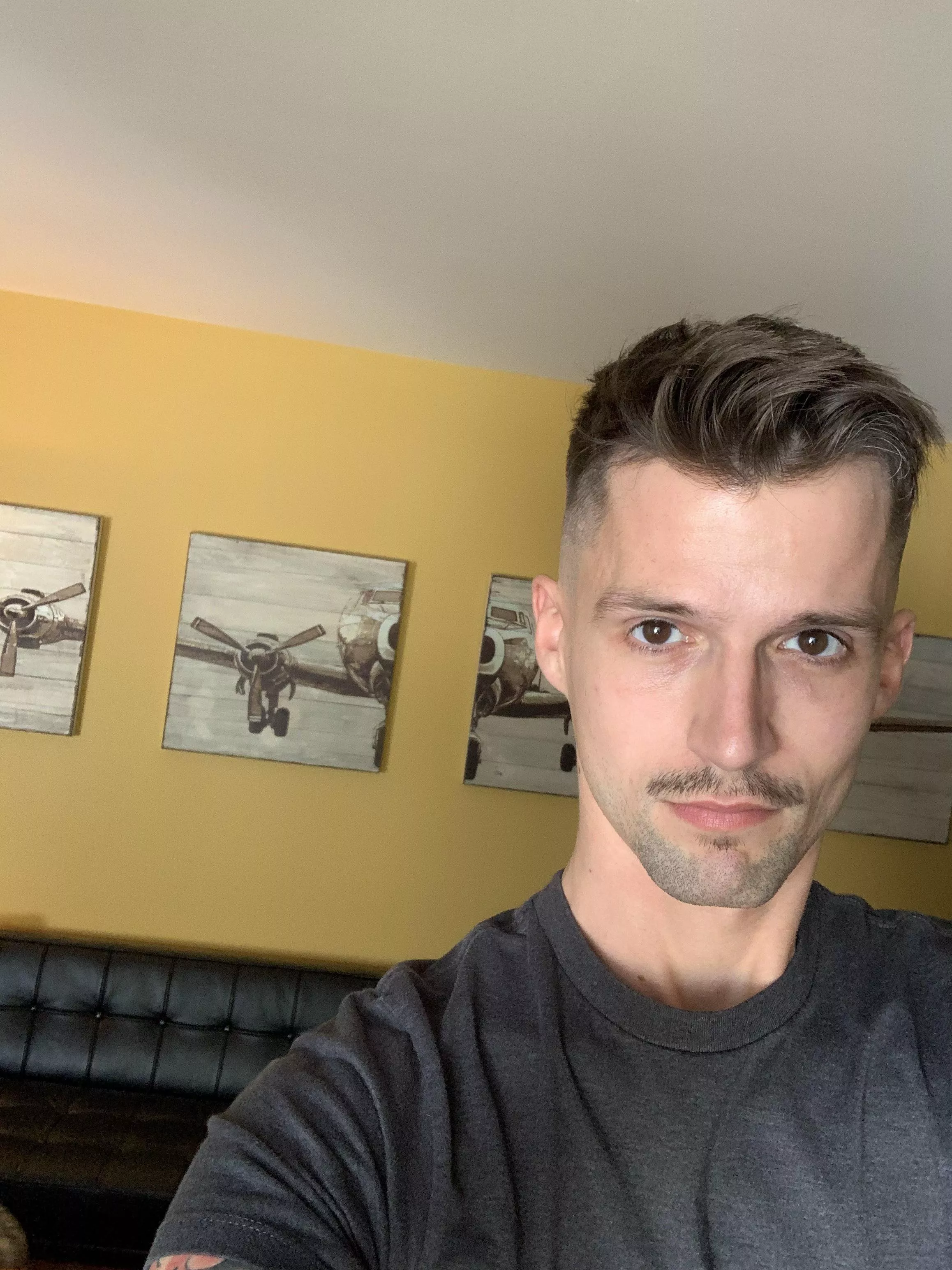 Got a haircut today, plz stroke my ego Got a haircut today, plz stroke my ego