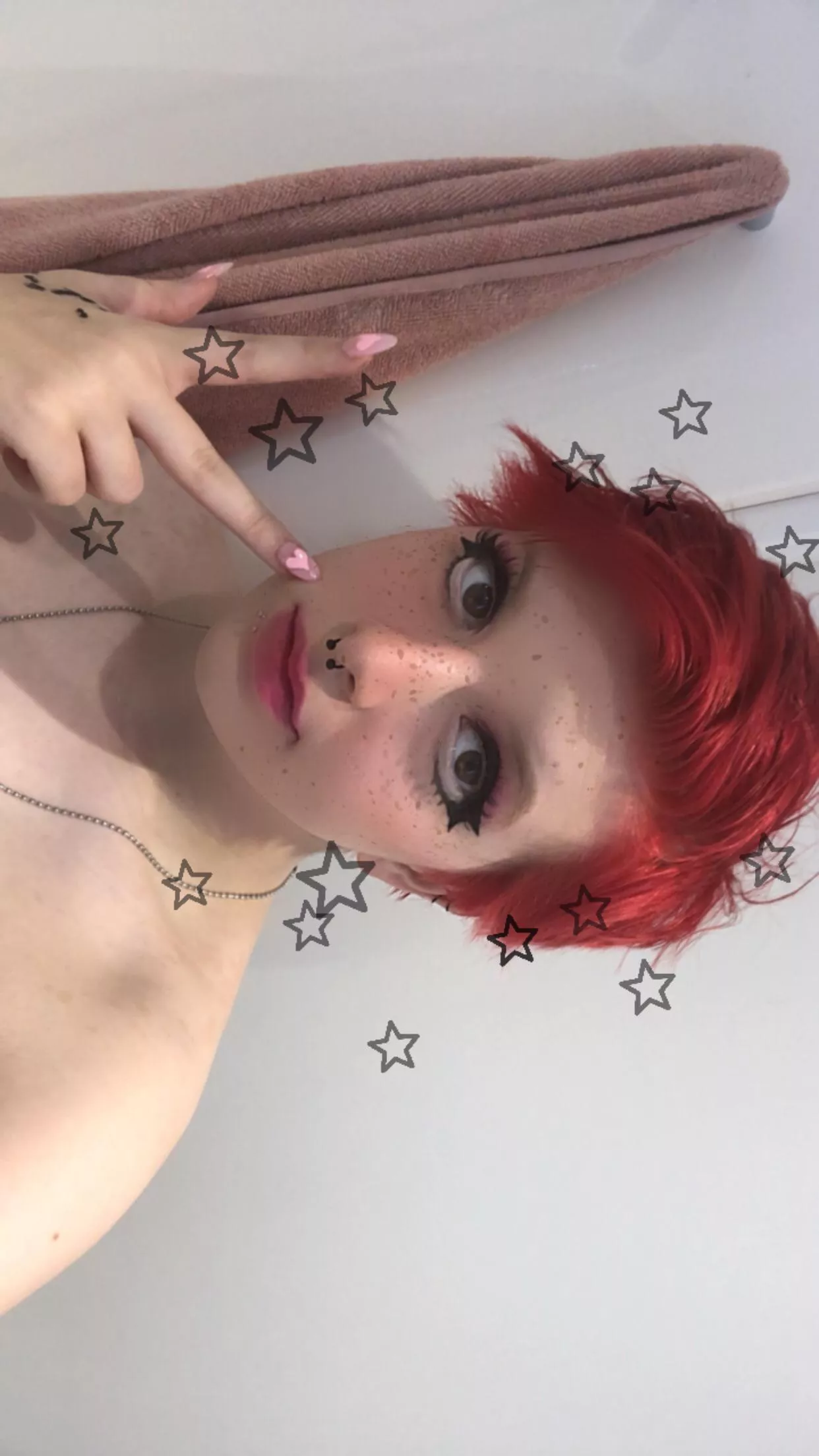 got a lil makeup practice in today! <3