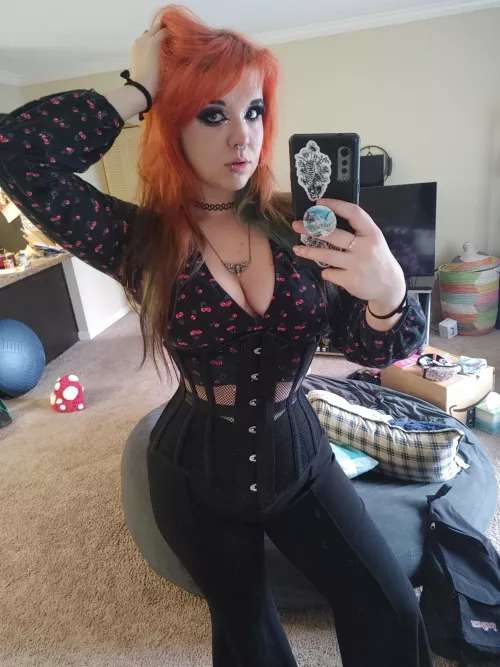 Got a little dressed up for Christmas eve