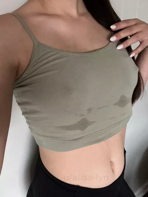 Got a little sweaty at yoga today