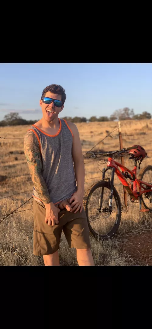 Got a little wild on my ride 😏