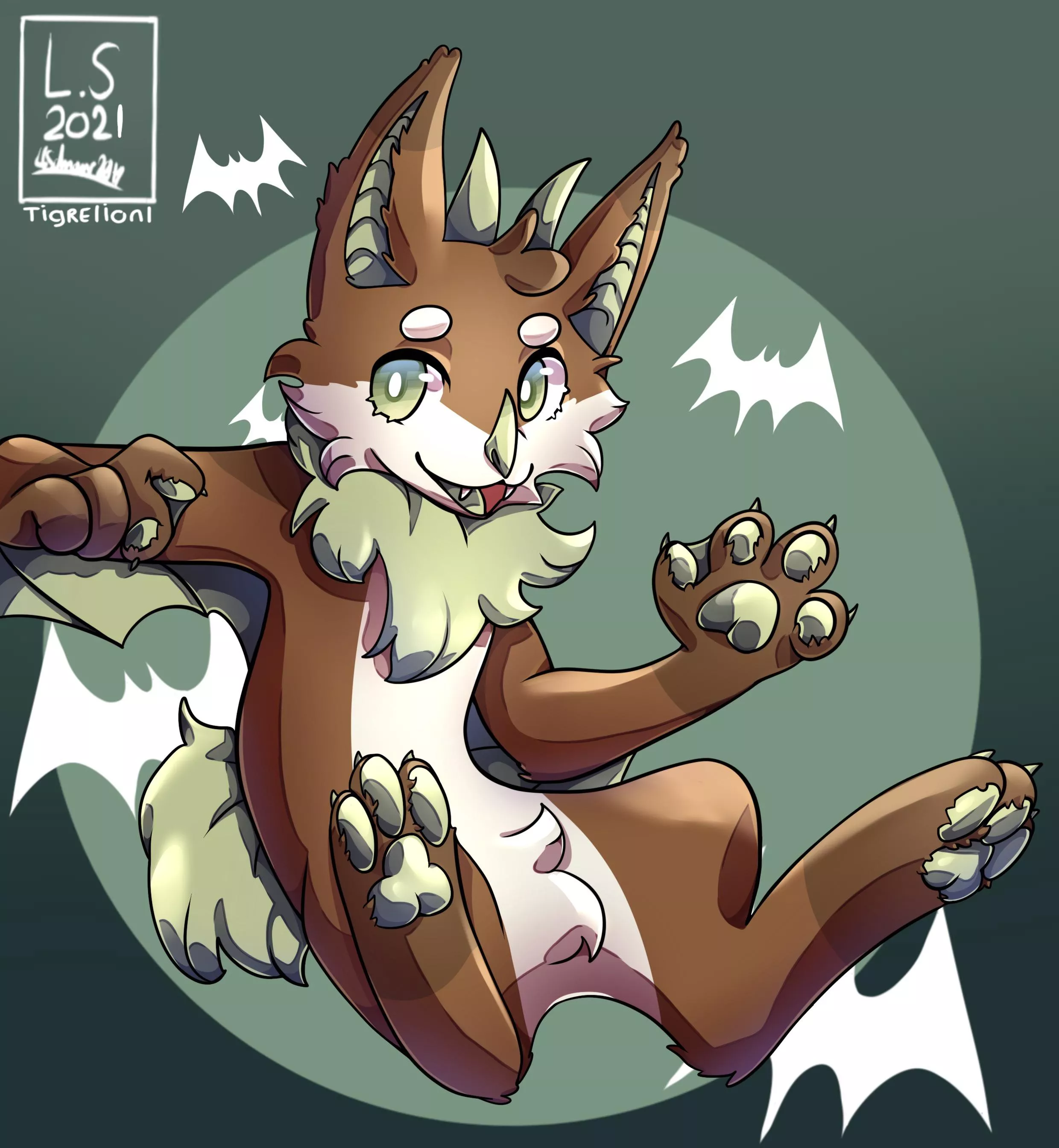 Got a new boy and had to draw him! (Art by me)